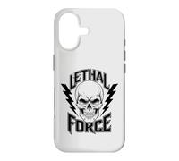 Carcasa para iPhone 17 Diseño de Calavera de Fuerza letal - Bold Lightning Bolt Gothic