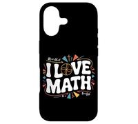 Carcasa para iPhone 17 Diseño de cálculo de álgebra geométrica I Love Math Pi