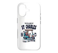 Carcasa para iPhone 17 Diseño de Carrito de Golf The Village of St Charles