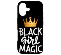 Carcasa para iPhone 17 Diseño de empoderamiento mágico Crown Black Girl