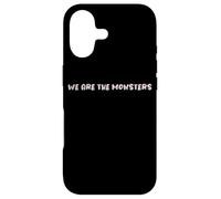 Carcasa para iPhone 17 Diseño de Texto Divertido We Are The Monsters