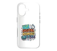 Carcasa para iPhone 17 Diseño de Viaje Digital Nomad Latitude Freedom