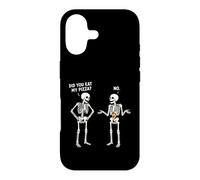Carcasa para iPhone 17 Diseño Divertido y Bonito de Did You Eat My Pizza Skeleton