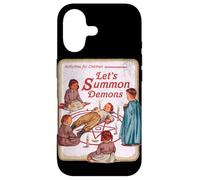 Carcasa para iPhone 17 Diseño Retro Divertido de Parodia Let's Summon Demons