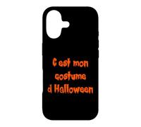 Carcasa para iPhone 17 Disfraz de Cest Mon d Halloween francés Humor de Halloween