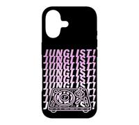 Carcasa para iPhone 17 Disfraz de DJ de batería y bajo para Chica de Pink Junglist, Jungle Mix Music