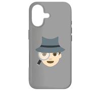 Carcasa para iPhone 17 Disfraz de espía Privado de Detective