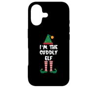 Carcasa para iPhone 17 Disfraz de Grupo de Elfos de Navidad con Texto en inglés I'm The Cuddly El