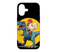 Carcasa para iPhone 17 Disfraz de Pollo Best Friends para Amantes de los Dinosaurios