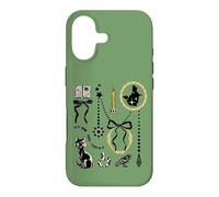 Carcasa para iPhone 17 Disney Hocus Pocus Binx & Bows Coquette Collage Halloween