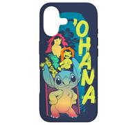 Carcasa para iPhone 17 Disney Lilo & Stitch Beach Vibes con Nani & Scrump 'Ohana