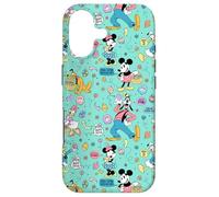 Carcasa para iPhone 17 Disney Mickey Mouse and Friends Retro Spring Easter Pattern