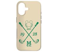 Carcasa para iPhone 17 Disney Mickey Mouse Country Golf Club Established 1928 Logo