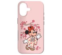 Carcasa para iPhone 17 Disney Minnie Mouse in Kimono Cherry Blossoms Spring Sakura