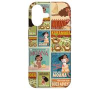 Carcasa para iPhone 17 Disney Moana and Kakamora Retro Vintage Style Art Collage