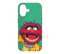 Carcasa para iPhone 17 Disney The Muppets Animal Electric Mayhem Big Face Green