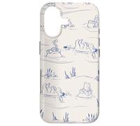Carcasa para iPhone 17 Disney Winnie the Pooh and Friends Hunny Pots Down the River