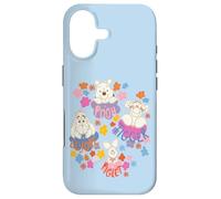 Carcasa para iPhone 17 Disney Winnie the Pooh Spring Easter Friendly Flower Faces