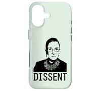 Carcasa para iPhone 17 Dissent Ruth Bader Ginsburg RBG Icono Feminista Memes