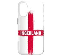 Carcasa para iPhone 17 Divertida Bandera Inglaterra Expat Inglés el St Georges Day