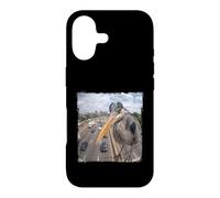 Carcasa para iPhone 17 Divertida Cámara Tráfico Autopista Garza Azulada