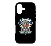 Carcasa para iPhone 17 Divertida Cesta de Golf Chains Before Anything Frisbee Sport