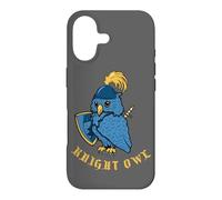 Carcasa para iPhone 17 Divertida Feria Medieval de justas de Knight Owl