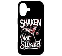 Carcasa para iPhone 17 Divertida Fiesta de Shaken Not Stirred para Amantes de los cócteles