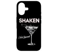 Carcasa para iPhone 17 Divertida Fiesta de Shaken Not Stirred para Amantes de los cócteles