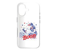 Carcasa para iPhone 17 Divertido 4 de Julio Boop Farm Girl & Baby Pig Patriotic USA
