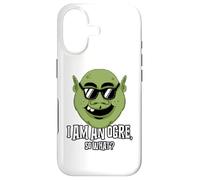 Carcasa para iPhone 17 Divertido Amante de los ogros Soy un ogro