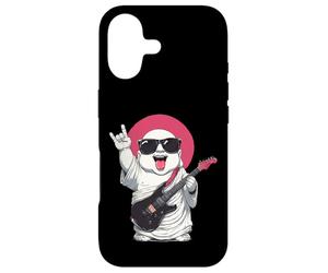 Carcasa para iPhone 17 Divertido Buda Rock Music Guitarrista Diseño Retro