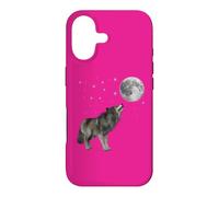 Carcasa para iPhone 17 Divertido Disfraz de Lobo y Luna Muerta con Cita de Lobo Amante