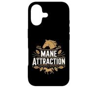 Carcasa para iPhone 17 Divertido Entrenador de Caballos Mane Attraction