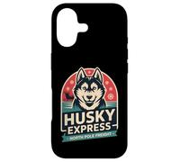 Carcasa para iPhone 17 Divertido Equipo de Trineo Husky - Mushers & Husky Lovers