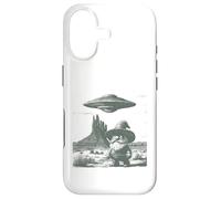 Carcasa para iPhone 17 Divertido gnomo del Desierto OVNI Alien Western Encounter Design