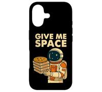 Carcasa para iPhone 17 Divertido gráfico de Pizza de Astronauta - Give Me Space