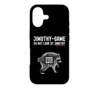 Carcasa para iPhone 17 Divertido Jimothy Juego No Mires Al Mapache Gamer Meme Ropa