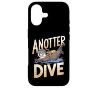 Carcasa para iPhone 17 Divertido Juego de Palabras de Buceo Buceo - Anotter Dive