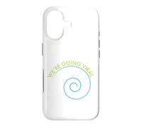 Carcasa para iPhone 17 Divertido Juego de Palabras de microbiología Nos Estamos volviendo virales