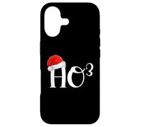 Carcasa para iPhone 17 Divertido Papá Noel Ho Ho To The Third Power Math Lover Christmas