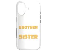 Carcasa para iPhone 17 Divertido para el Hermano de la Gran Hermana, cumpleaños, Mejor Hermana