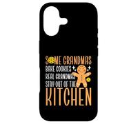 Carcasa para iPhone 17 Divertido Pickleball Abuela Deportes Algunas Abuelas Hornear Galletas