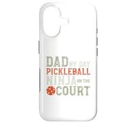 Carcasa para iPhone 17 Divertido Pickleball Dad Pickleball Ninja para Hombre