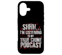 Carcasa para iPhone 17 Divertido Podcast sobre crímenes Reales de Murderino Shirt Obsessed Junkie