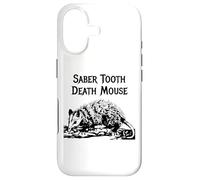 Carcasa para iPhone 17 Divertido Sable Diente Muerte Ratón Mal Nombre Animal Incorrecto Broma Estúpida