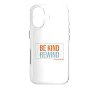 Carcasa para iPhone 17 Divertido y nostálgico Be Kind Rewind en VHS