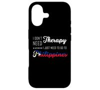 Carcasa para iPhone 17 Divertidos Viajeros de Viaje de Vacaciones de Verano en Filipinas