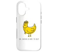 Carcasa para iPhone 17 Doctor Chicken está aquí para Ayudar Imprimir