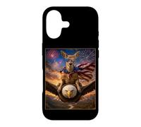 Carcasa para iPhone 17 Doe on Bald Eagle - Gafas de Bandera Estadounidense con Ciervo Femenino